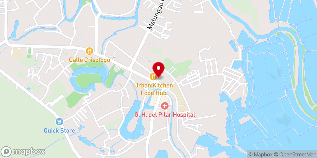Map showing location of Diocesan Shrine and Parish of Nuestra Señora de la Asunción (Diocese of Malolos)