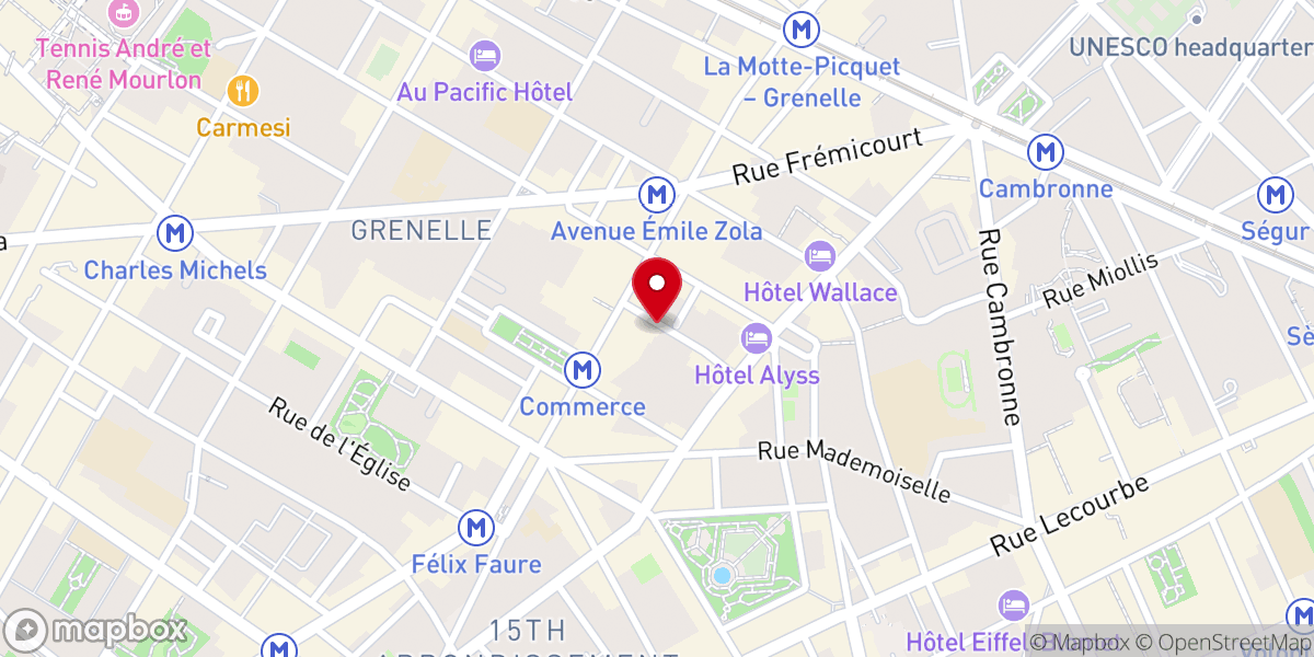Map showing location of Le temple de tissia