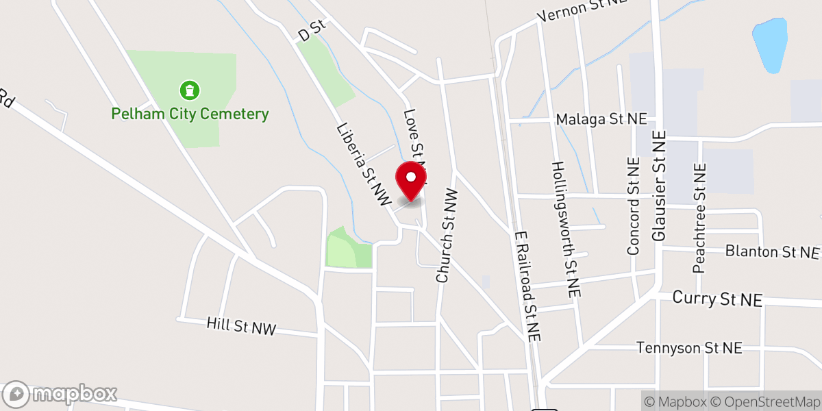 Map showing location of Summerhill Missionary Baptist Rev. Matthew M R Watkins, Pastor