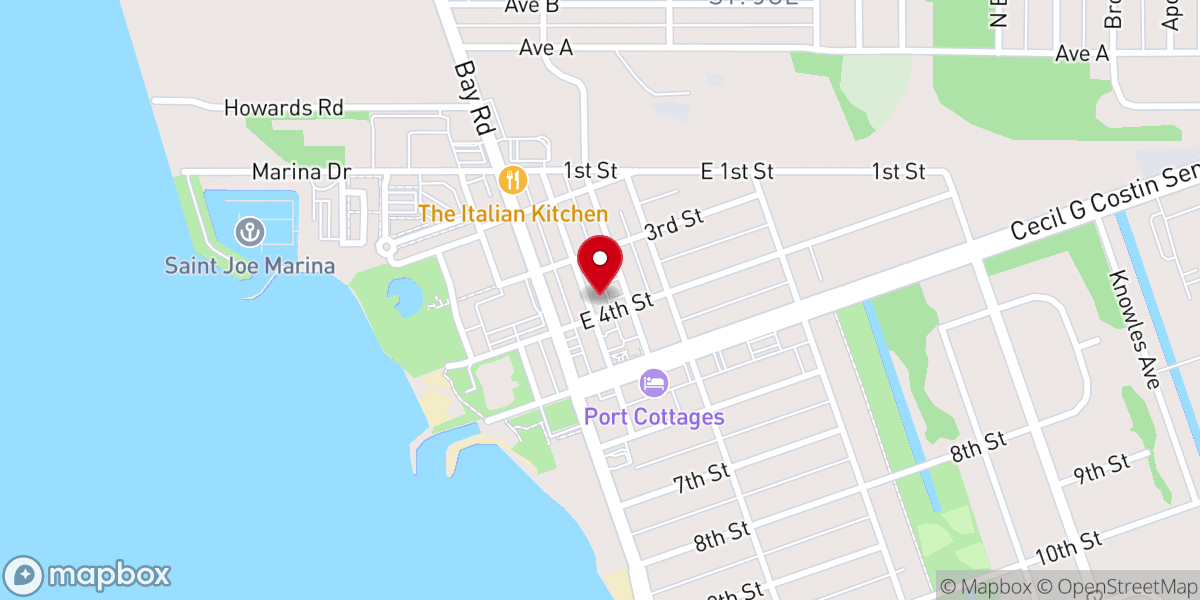 Map showing location of Family Life Church