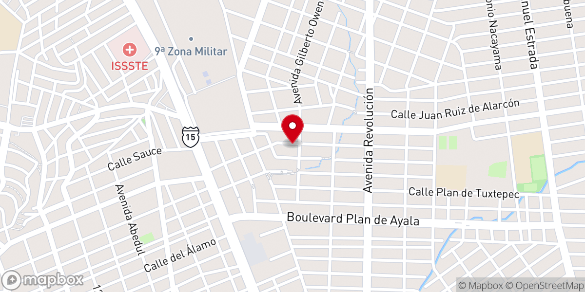 Map showing location of Iglesia Adventista del Séptimo Día - Zapata