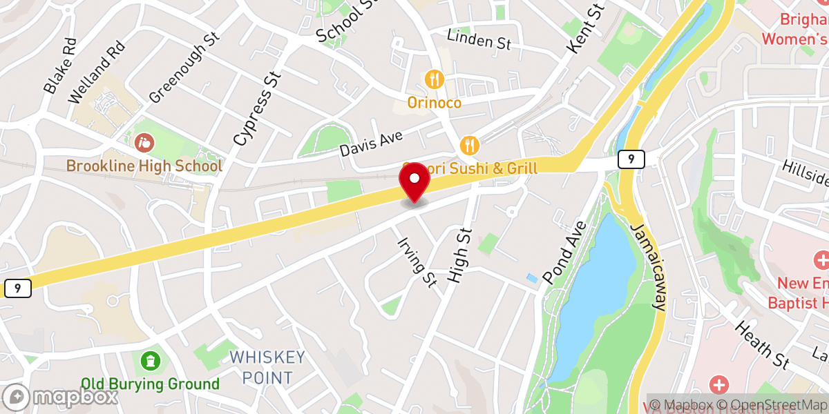 Map showing location of City on a Hill Church Office