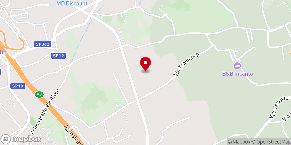 Map showing location of Monastero dei Genovesi