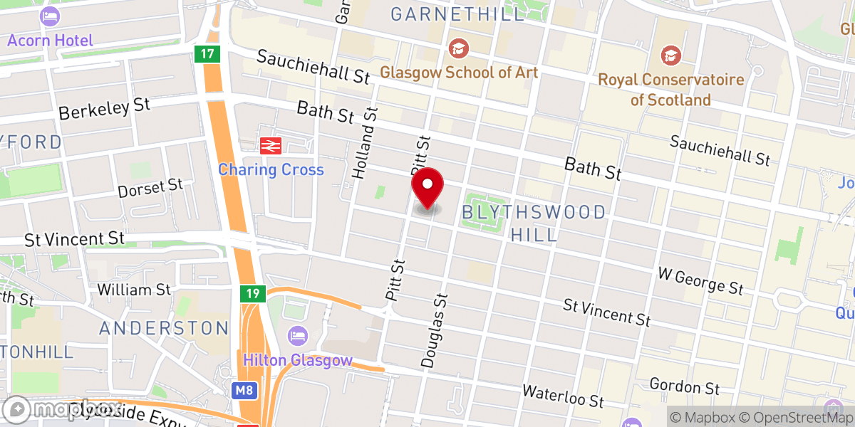 Map showing location of Former St Jude's Church