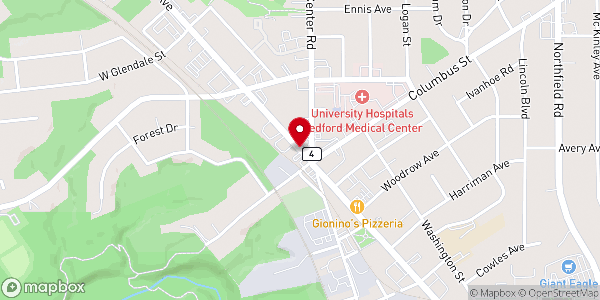 Map showing location of Pastor Wayne Altman
