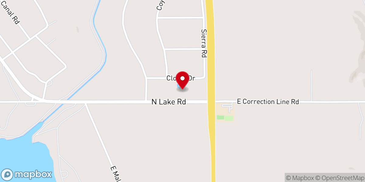 Map showing location of New Beginnings Platte Valley Church