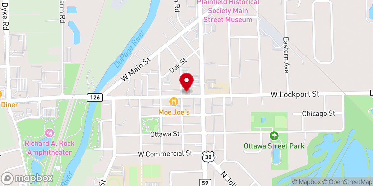 Map showing location of Christ the King Church