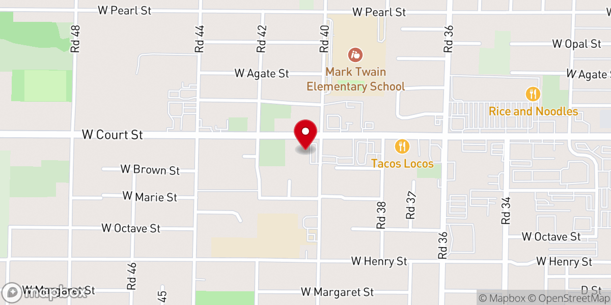 Map showing location of Riverview United Methodist