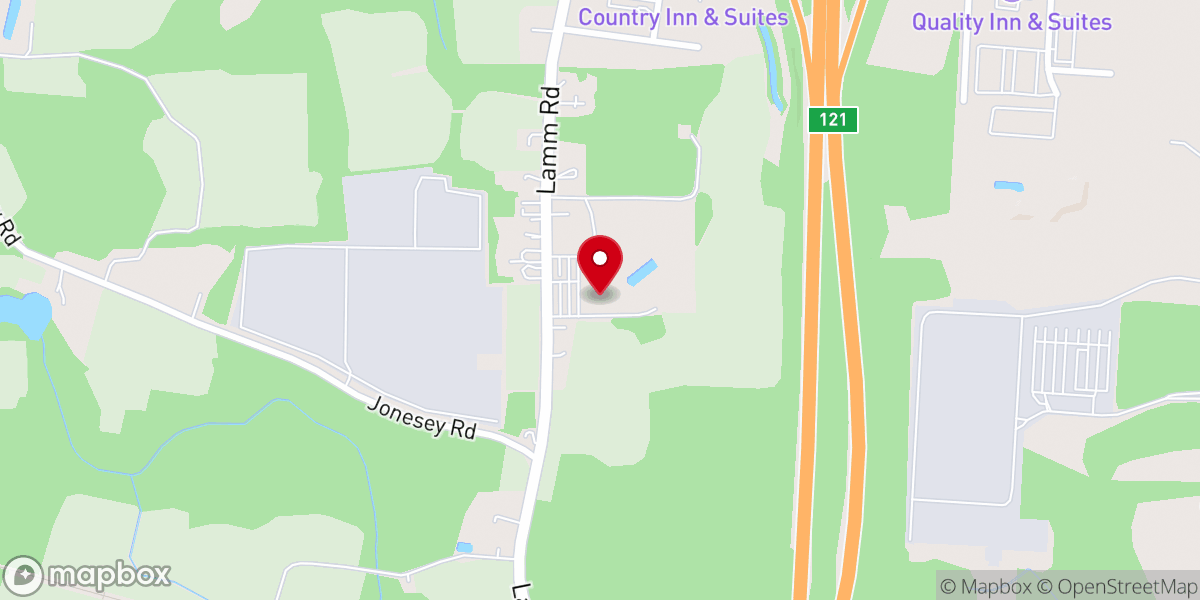 Map showing location of Wave Church