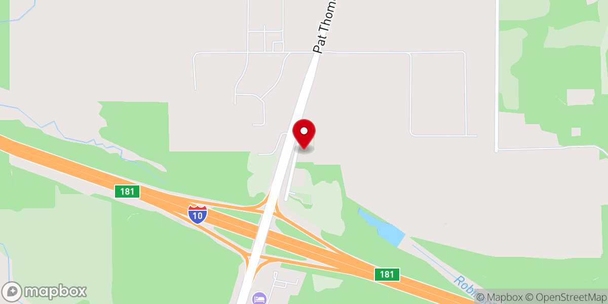 Map showing location of Shiloh Primitive Baptist Church