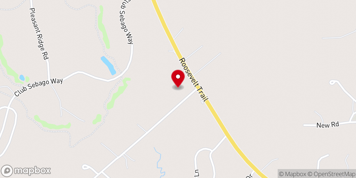Map showing location of Casco Alliance Church - Food Pantry