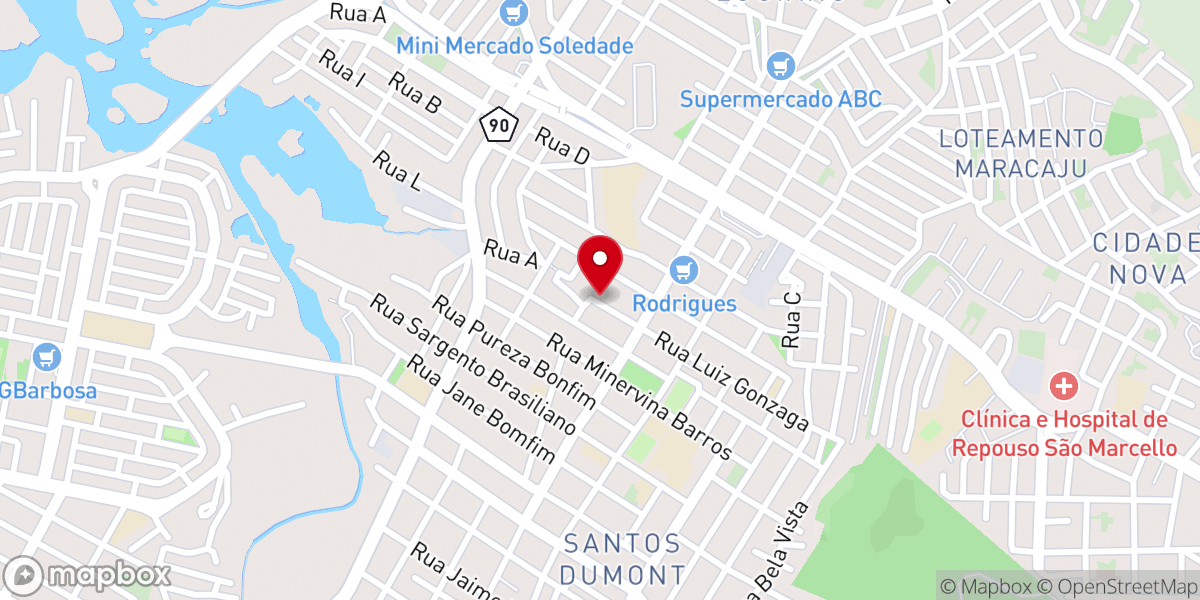 Map showing location of Igreja Evangelica Pentecostal o Brasil para Cristo