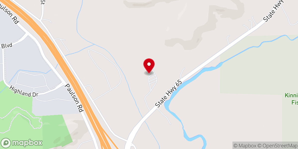 Map showing location of Abundant Life Christian Learning Center