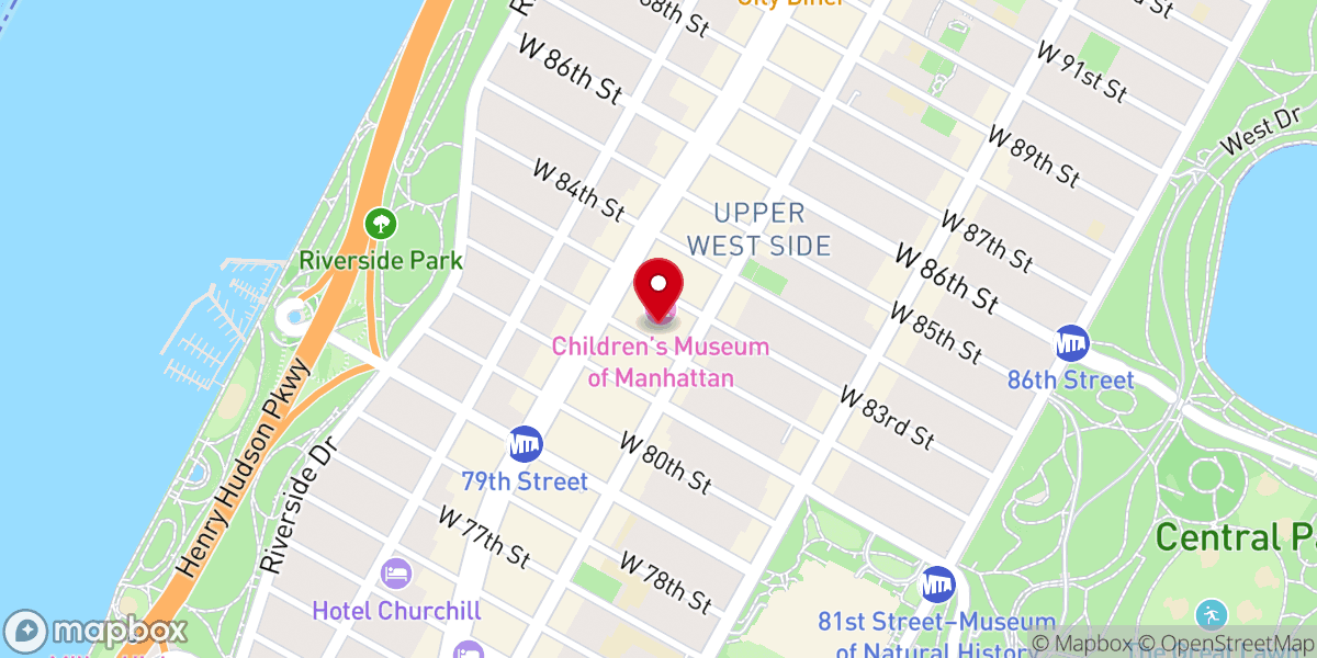 Map showing location of Holy Trinity Church