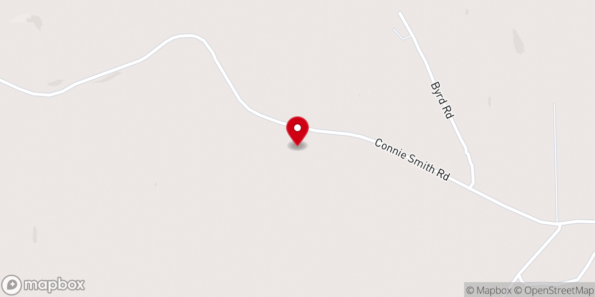 Map showing location of Grace Baptist Church