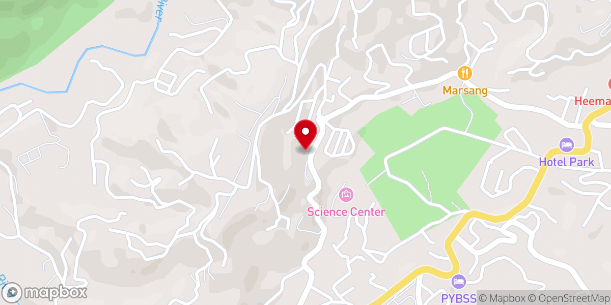 Map showing location of RBIM ITANAGAR