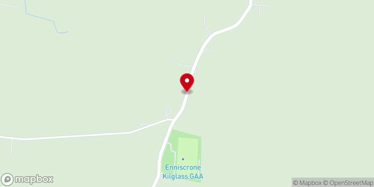Map showing location of Kilglass