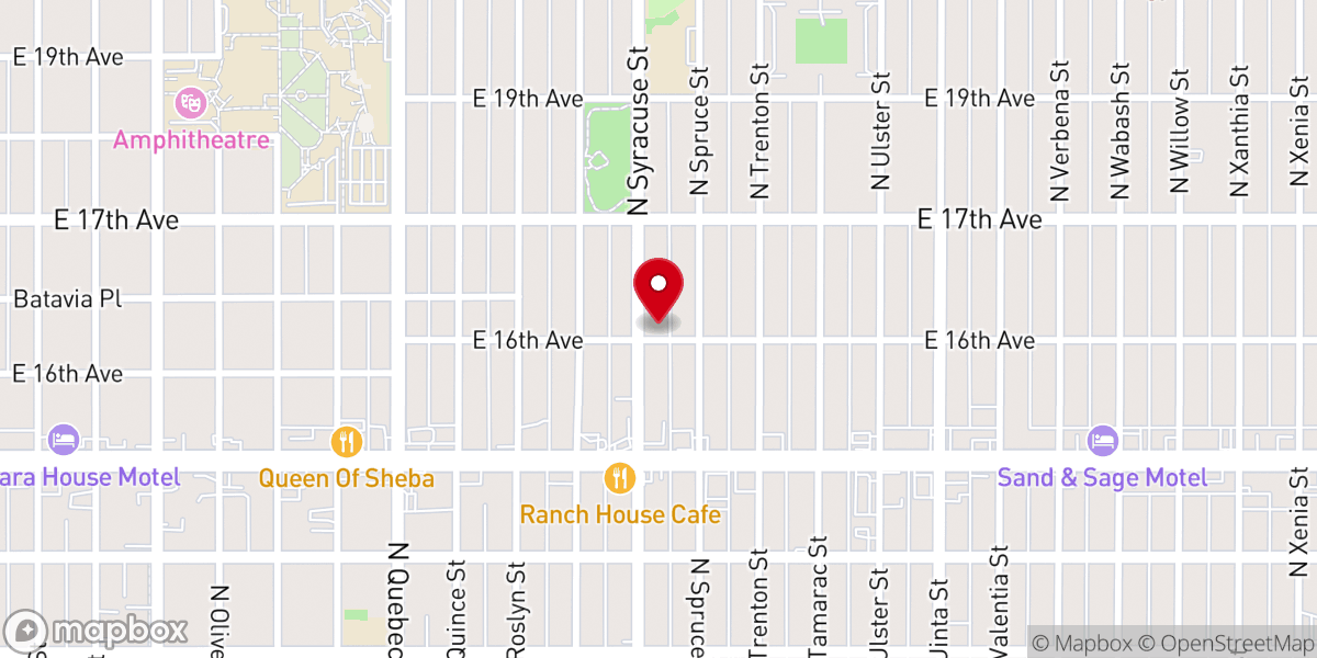 Map showing location of Zion Temple Pentecostal Church