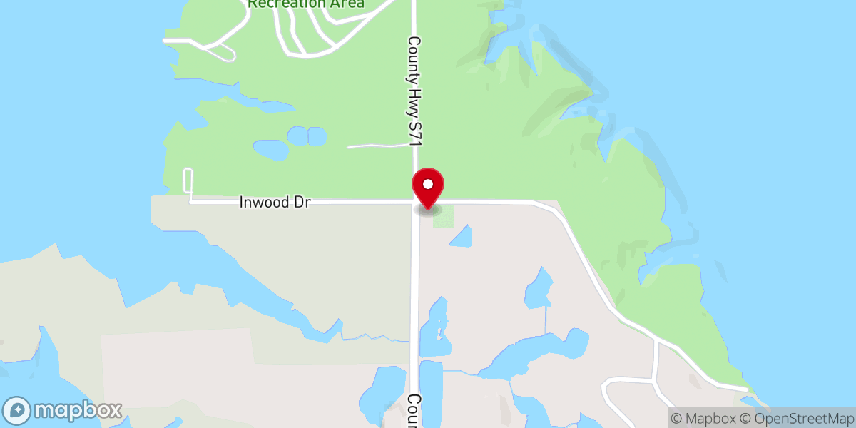 Map showing location of Coal Ridge Community Church
