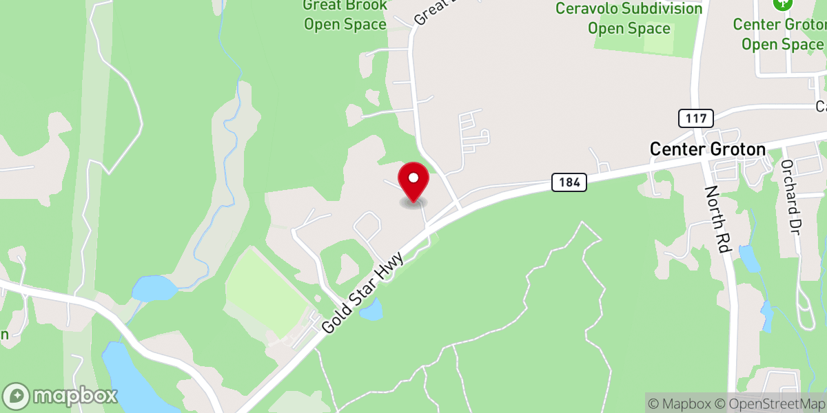 Map showing location of Just Married Mystic