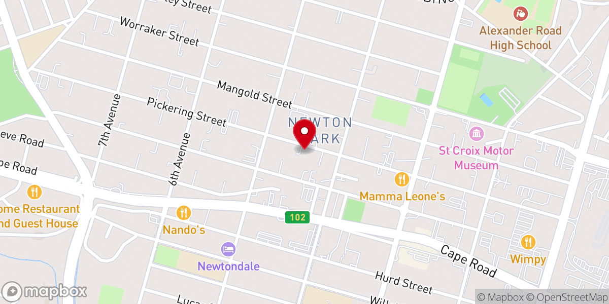 Map showing location of Connected Life Church