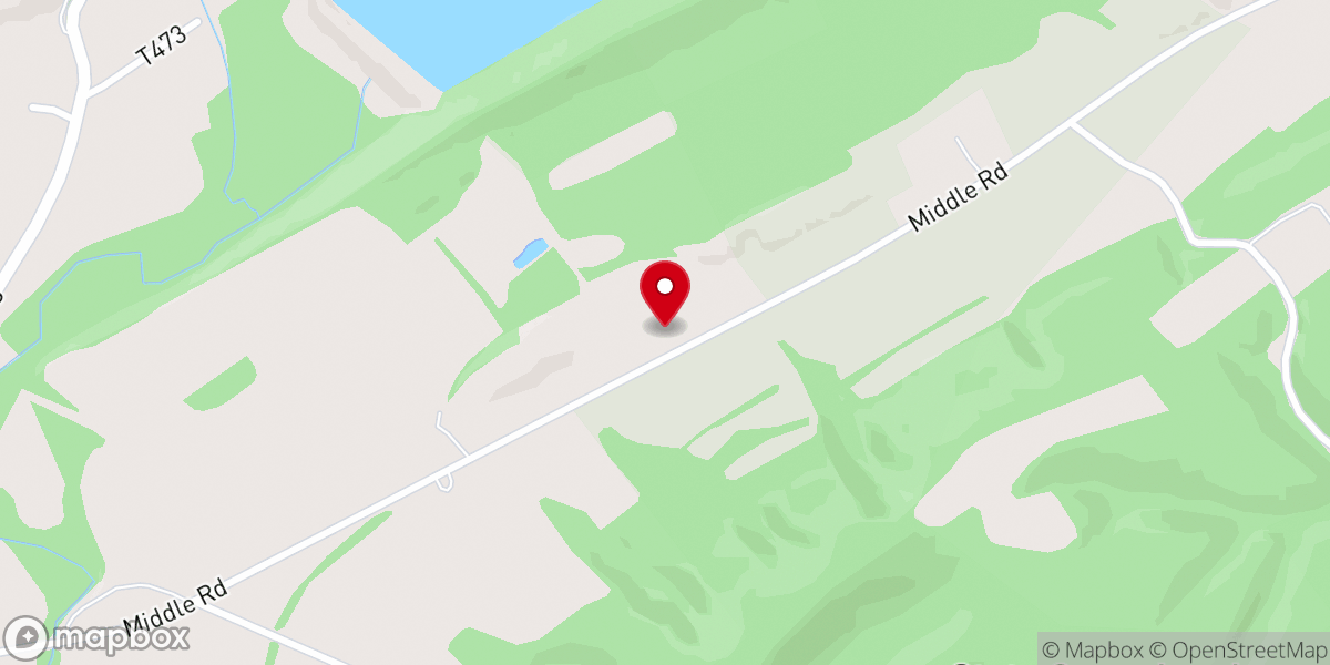 Map showing location of St Peter's Independent Bible Church
