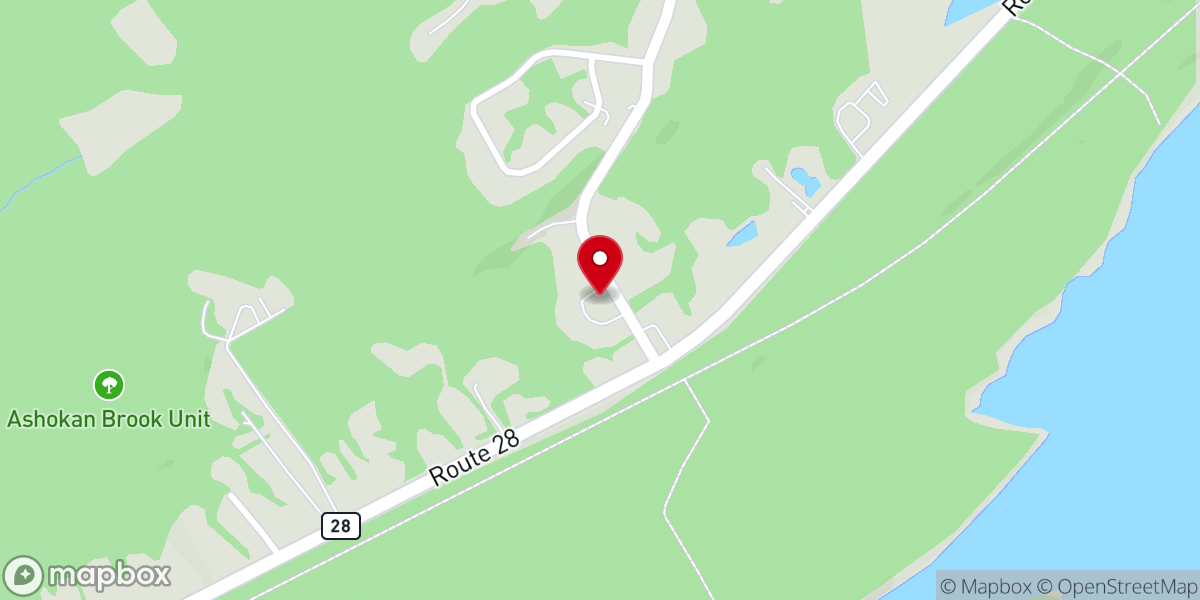 Map showing location of Wesleyan Community Church of Shokan