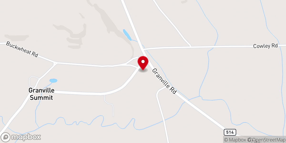 Map showing location of Twin Oaks Personal Care Home