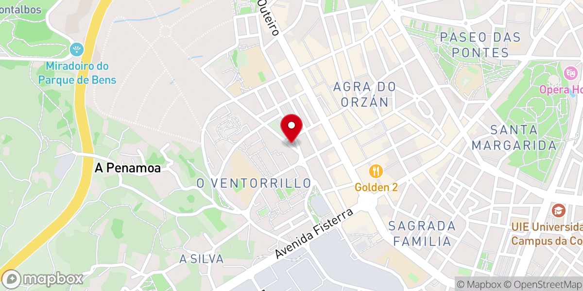 Map showing location of Piso en Monasterio de Caaveiro - Apartment