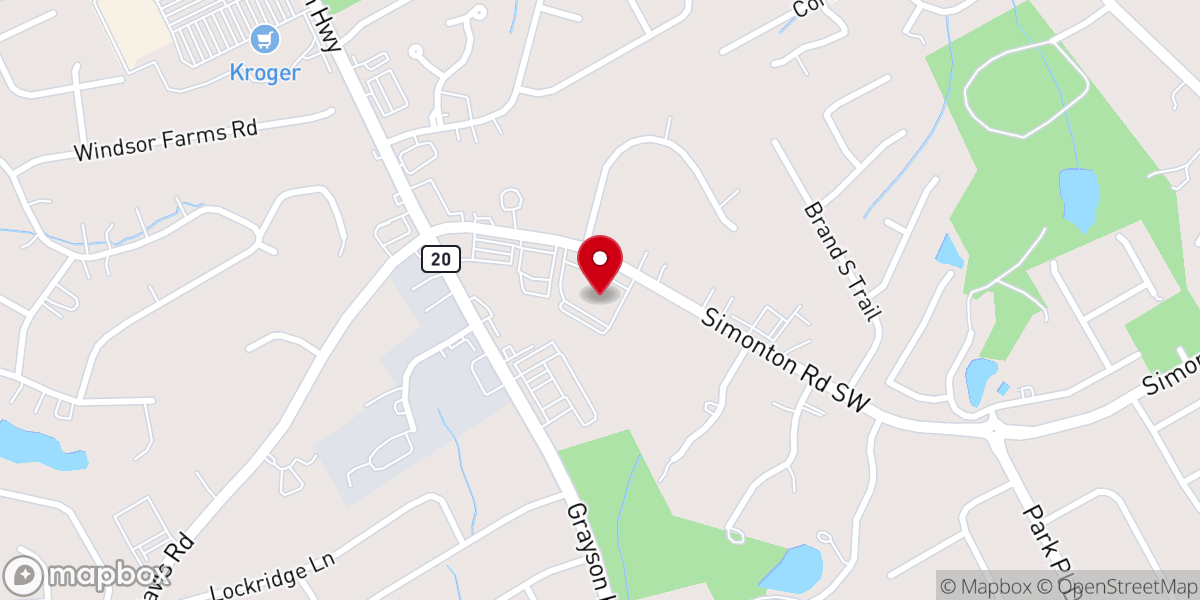 Map showing location of Tabernacle International Church