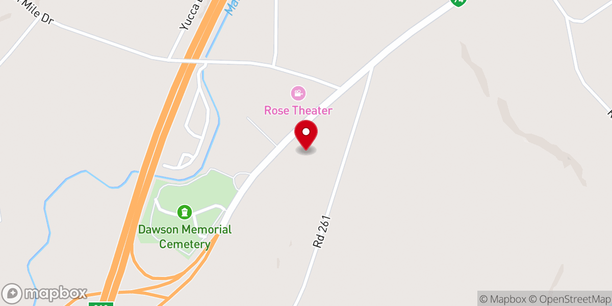 Map showing location of Break Forth Bible Church