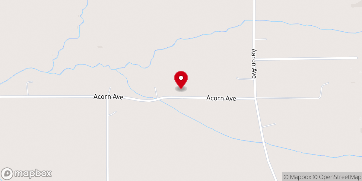 Map showing location of Faith Evangelical Lutheran Church