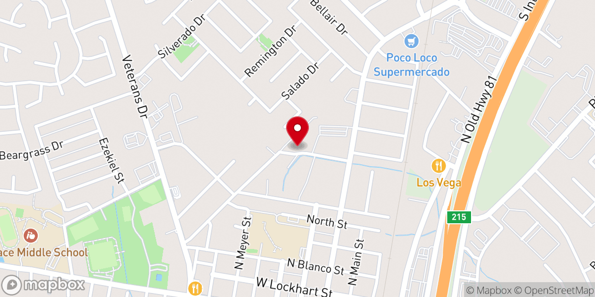 Map showing location of SAMC Office