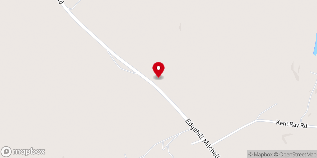 Map showing location of Old Union Baptist Church