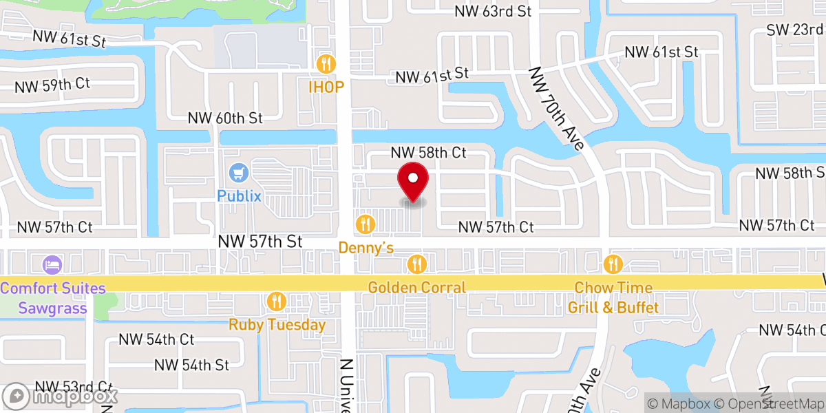 Map showing location of Victory Christian World Ministries