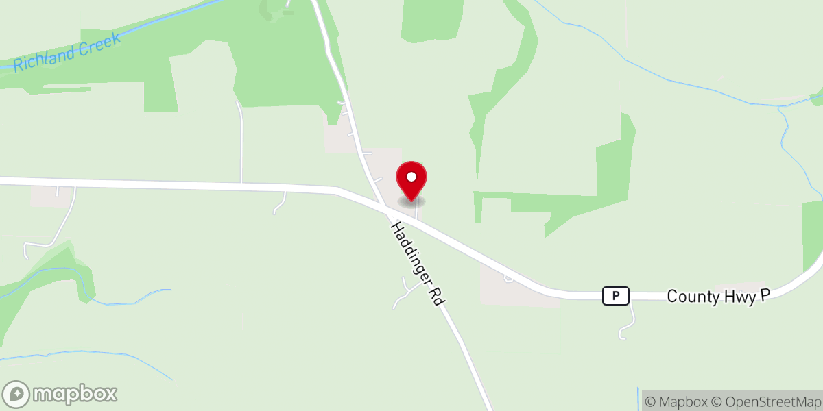 Map showing location of Clarno Zion United Methodist