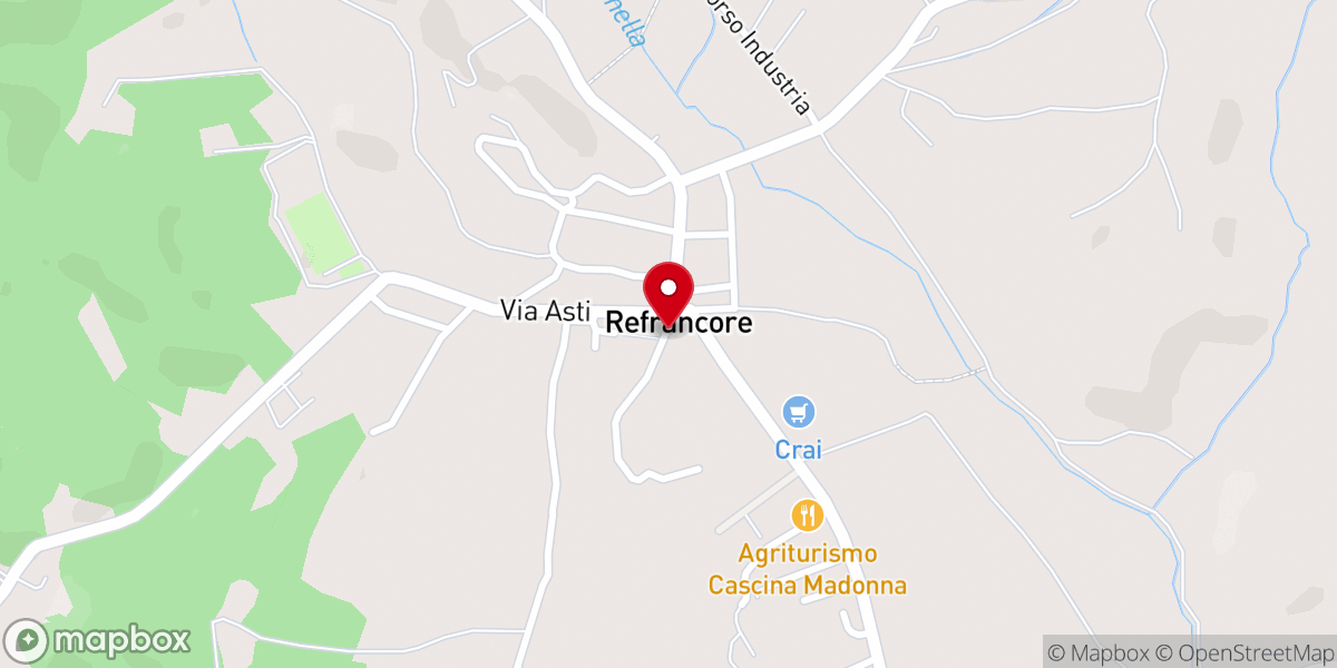 Map showing location of Cappella ai Caduti per la Patria