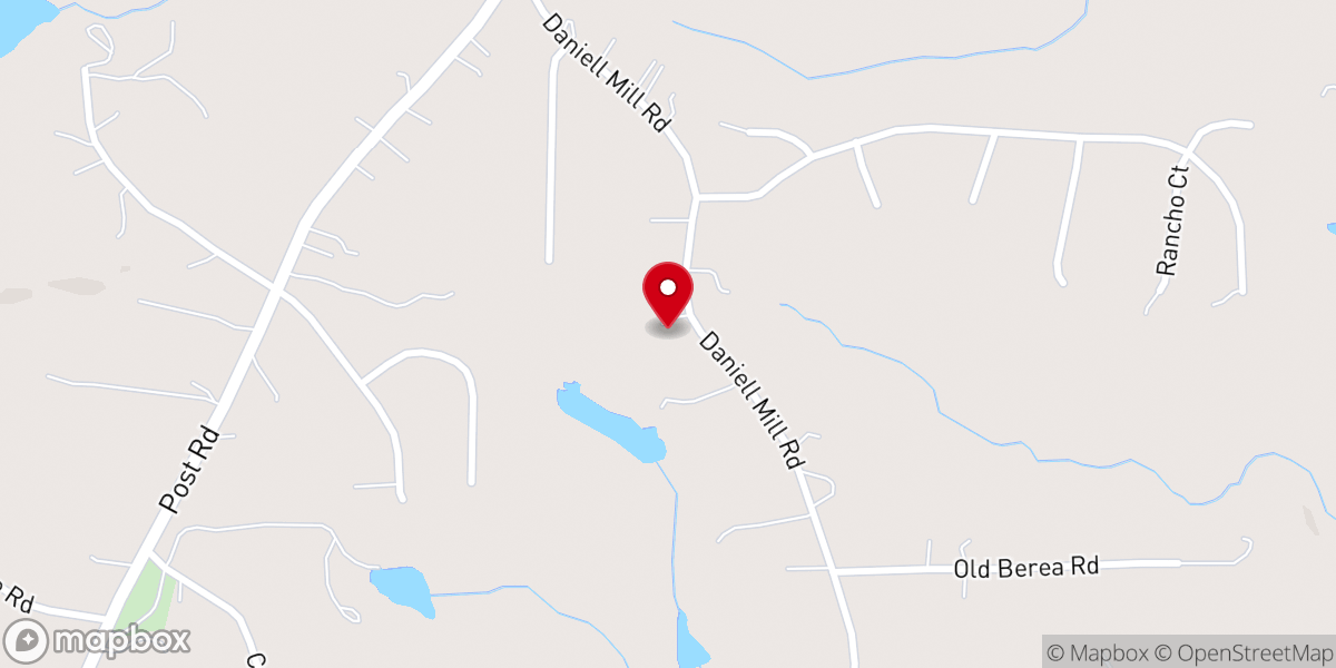 Map showing location of Faith Deliverance Holiness Church