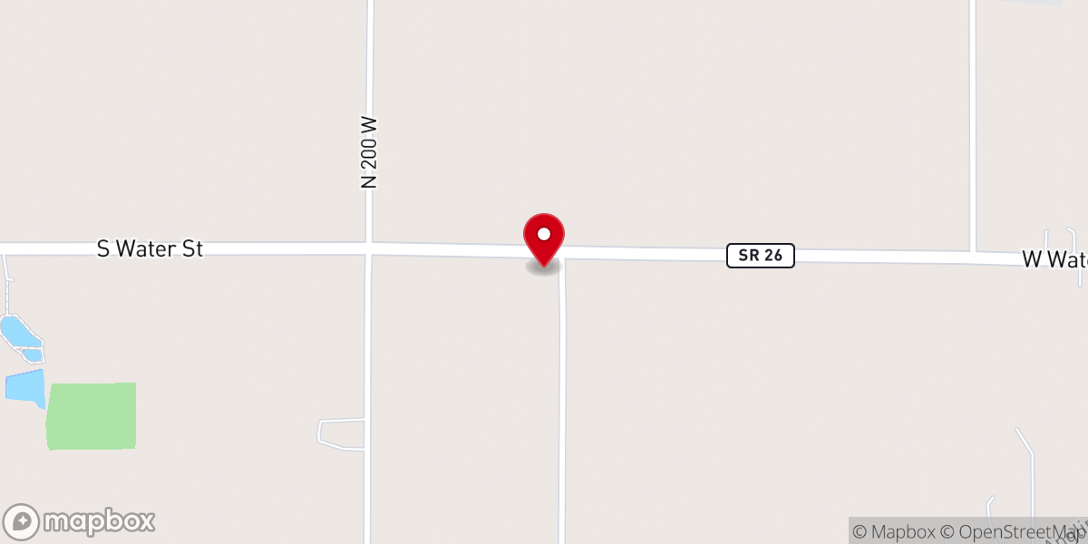 Map showing location of Bethel Center Church of the Brethren