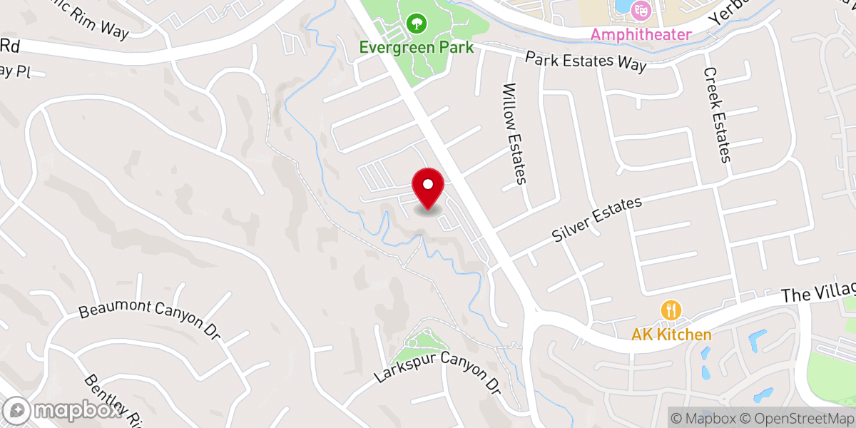 Map showing location of St. Francis of Assisi Parish