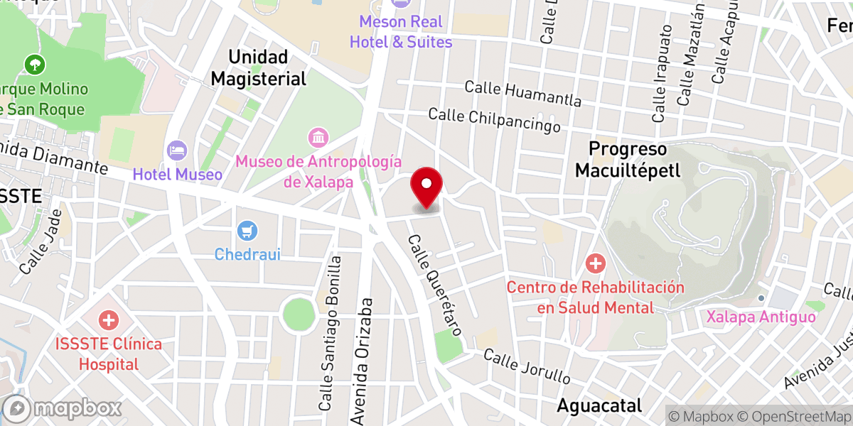 Map showing location of Iglesia Familia Vida Nueva