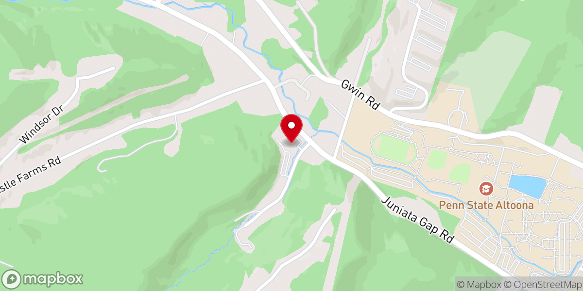 Map showing location of First Church of Christ