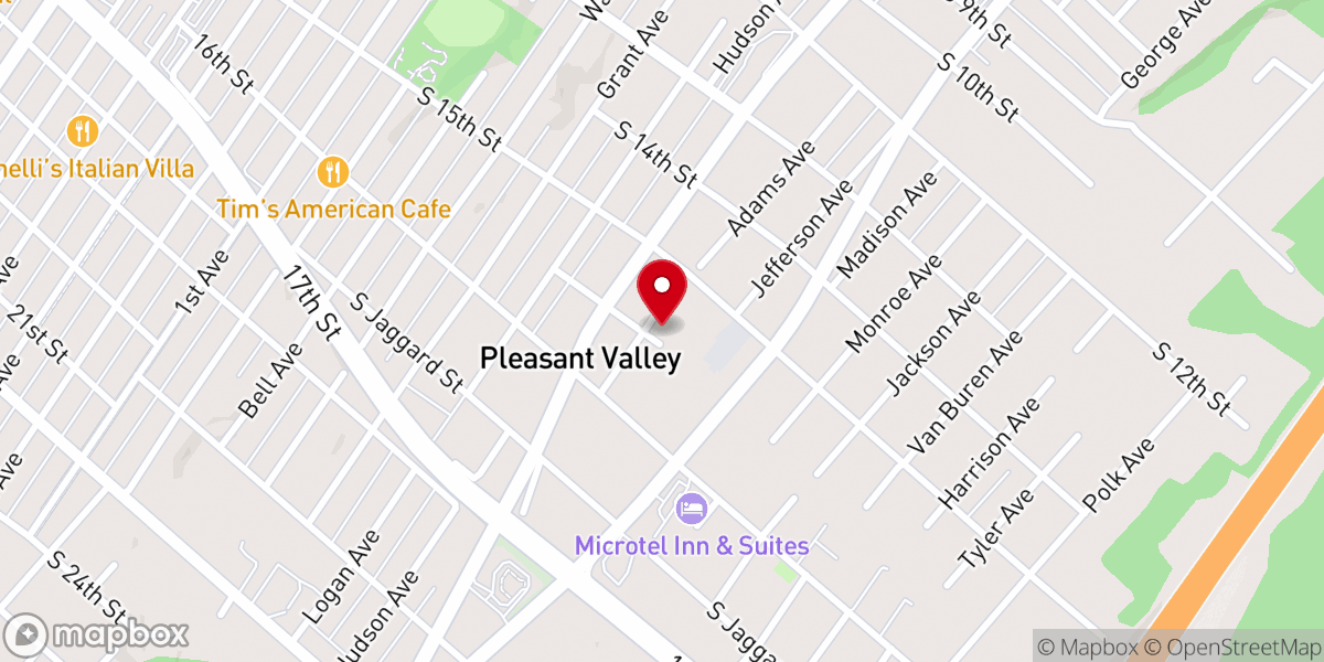 Map showing location of Our Lady of the Assumption Chapel