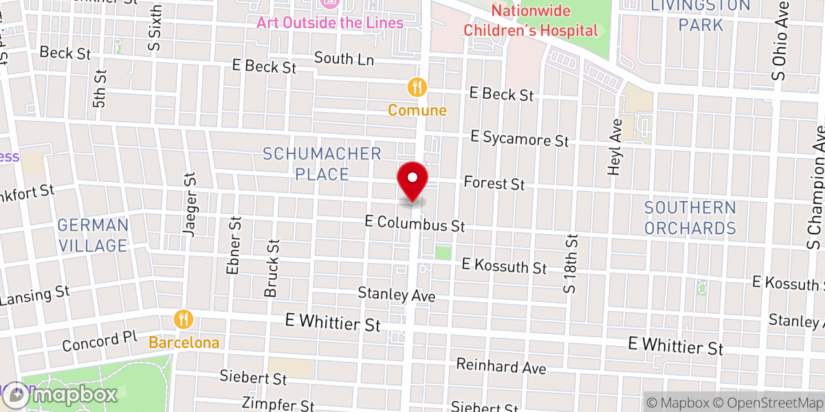 Map showing location of Church Of The God Of The Mountain Assembly