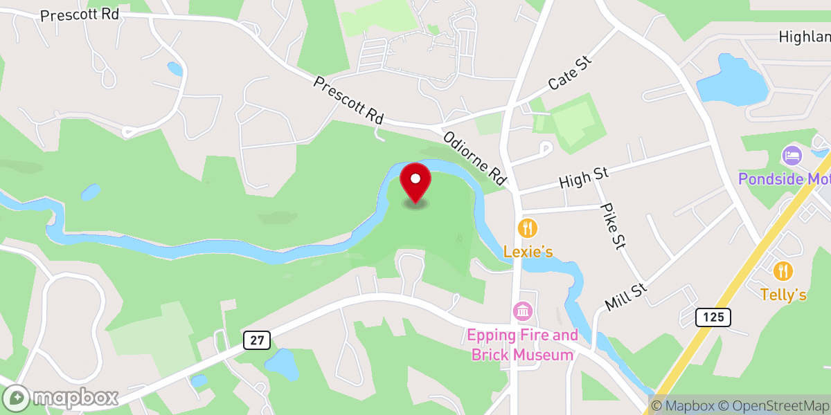 Map showing location of West Epping Religious Society of Friends