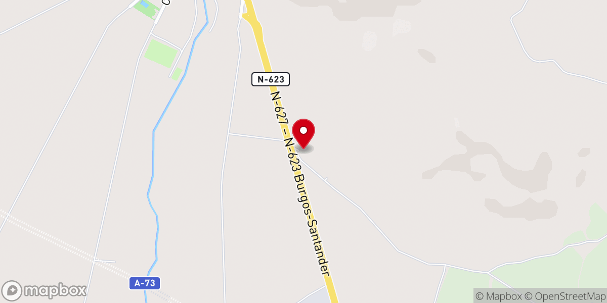 Map showing location of Ermita de Nuestra Señora de Montes Claros