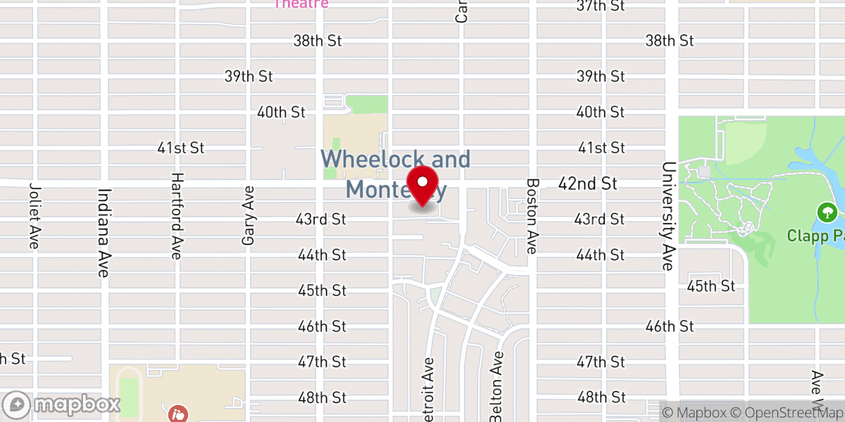 Map showing location of Saint Christophers Episcopal Church