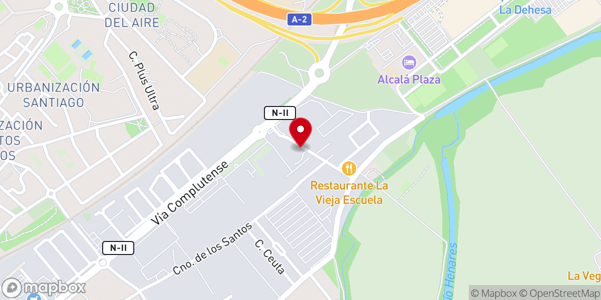 Map showing location of Lifeboat Iglesia Evangélica El Hogar Cristiano