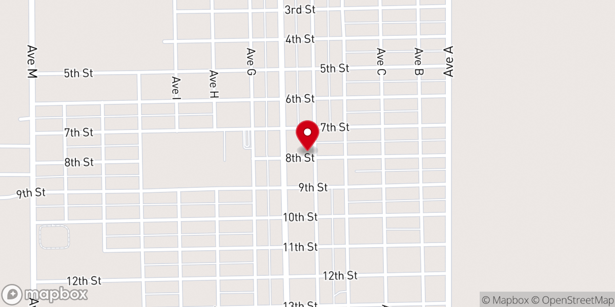 Map showing location of The Haven