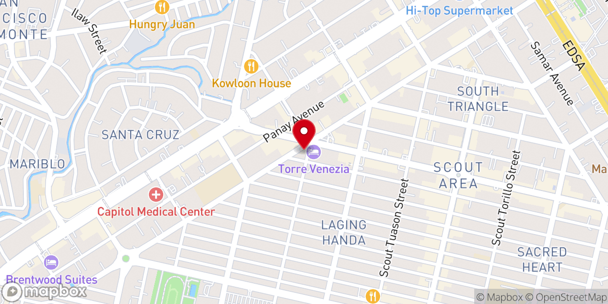 Map showing location of St. Paul the Apostle Parish (Diocese of Cubao)